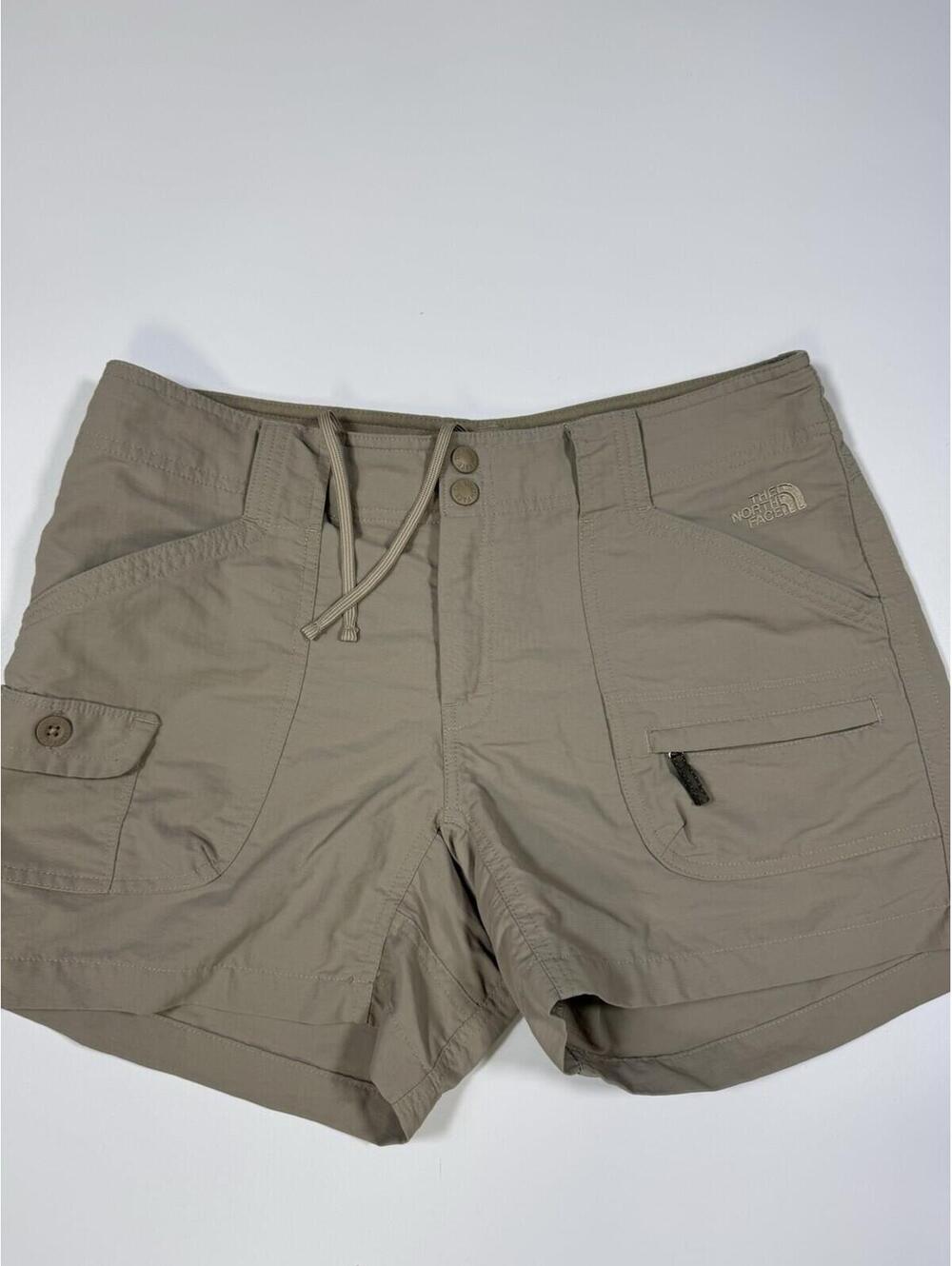 The North Face Women’s Cargo Hiking Shorts Tan Beige Size 10
